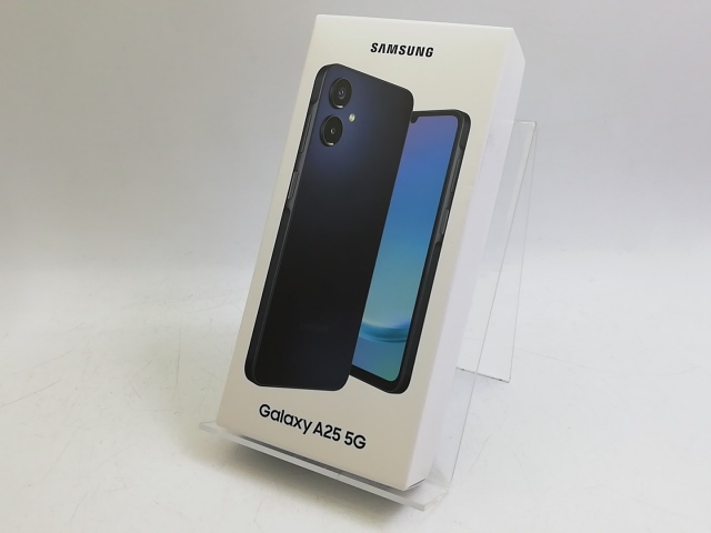 【未使用】SAMSUNG docomo 【SIMフリー】 Galaxy A25 5G ブラック 4GB 64GB SC-53F【大宮東口】保証期間３ヶ月