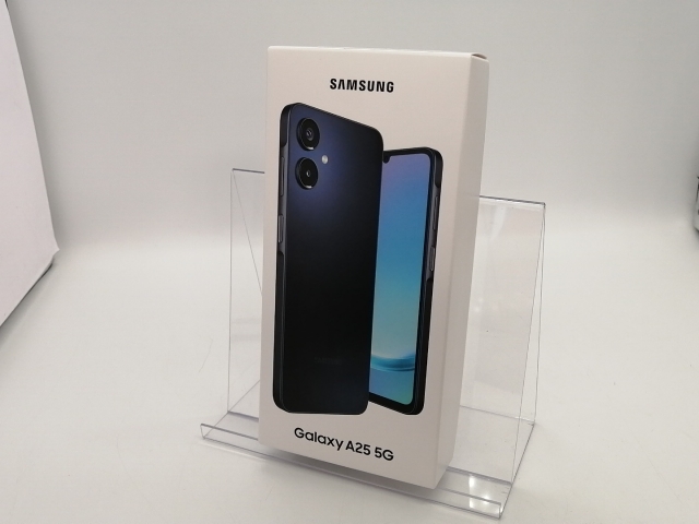 【未使用】SAMSUNG UQmobile 【SIMフリー】 Galaxy A25 5G ブラック 4GB 64GB SCG33【大宮東口】保証期間３ヶ月
