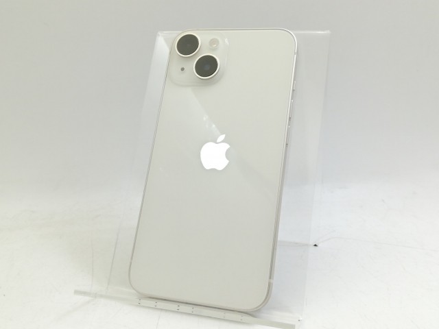 【中古】Apple 国内版 【SIMフリー】 iPhone 14 128GB スターライト MPUQ3J/A【大宮東口】保証期間１ヶ月【ランクB】