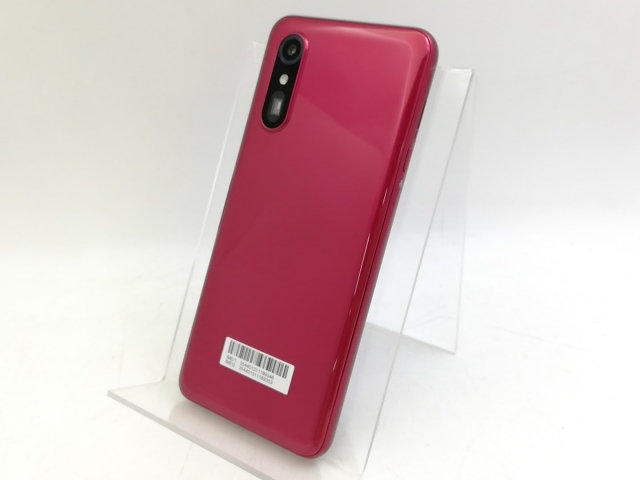 【中古】FCNT ymobile 【SIMフリー】 らくらくスマートフォン a A401FC マゼンタ 4GB 64GB【大宮東口】保証期間１ヶ月【ランクA】