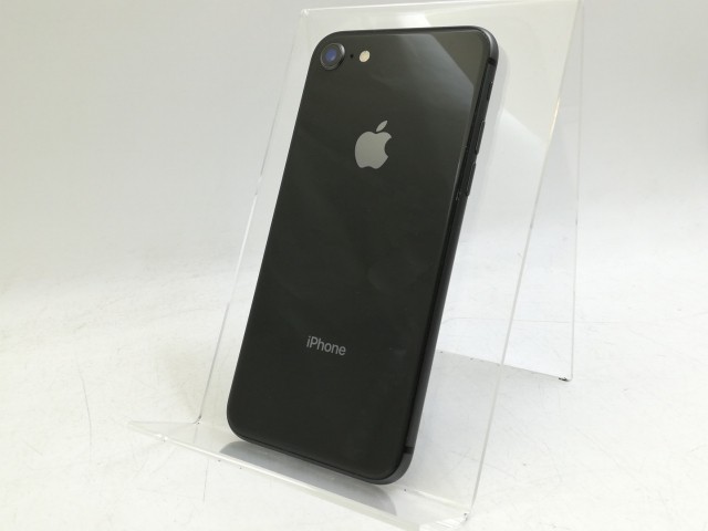 【中古】Apple SoftBank 【SIMロック解除済み】 iPhone 8 64GB スペースグレイ MQ782J/A【川越クレアモール】保証期間１ヶ月【ランクC】