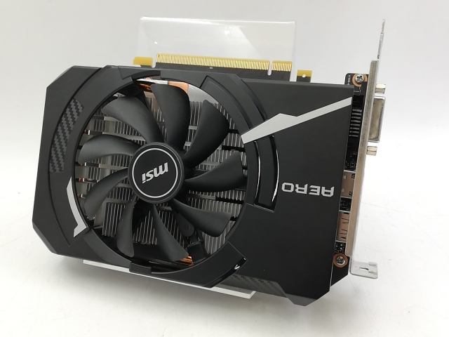 【中古】MSI GeForce GTX 1660 SUPER AERO ITX OC GTX1660Super/6GB(GDDR6)/PCI-E【大宮東口】保証期間１週間 14,615円
