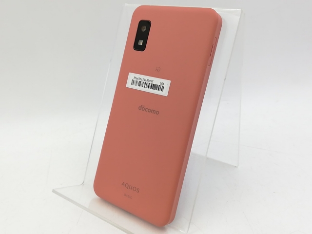 【中古】SHARP docomo 【SIMフリー】 AQUOS wish2 コーラル 4GB 64GB SH-51C【大宮東口】保証期間１ヶ月【ランクB】