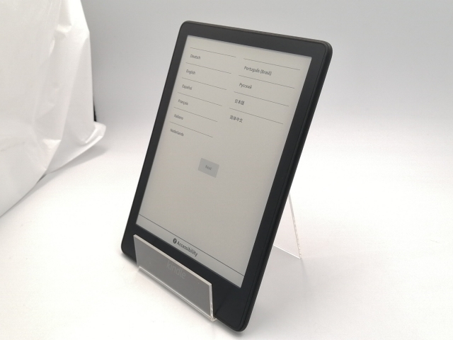 【中古】Amazon Kindle Paperwhite 6.8インチ Wi-Fi (2021/第11世代) 8GB ブラック【ECセンター】保証期間１ヶ月【ランクB】