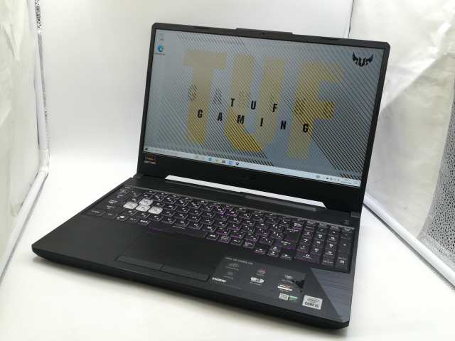 【中古】ASUS TUF Gaming F15 FX506LH FX506LH-I5G1650 フォートレス・グレイ【i5-10300H 8G 512G(SSD) GTX1650 WiFi6 15LCD(1920x1080/1