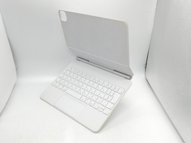 【中古】Apple Magic Keyboard 日本語（JIS） ホワイト iPad Air（第4/第5/第6世代）・Pro 11インチ（第1/第2/第3/第4世代）用 MJQJ3J/A