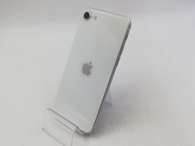 【中古】Apple docomo 【SIMロック解除済み】 iPhone SE（第2世代） 64GB ホワイト MHGQ3J/A（後期型番）【大宮東口】保証期間１ヶ月【ランクB】