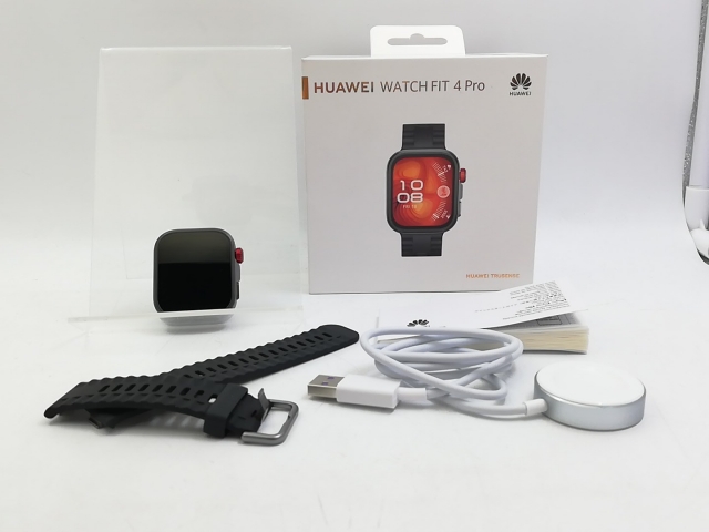 【中古】Huawei HUAWEI WATCH FIT 4 Pro [ブラック]【大宮東口】保証期間１ヶ月【ランクB】