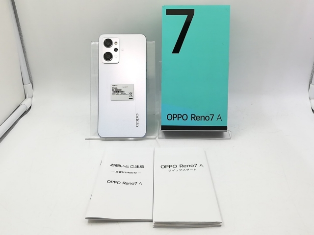 【中古】Oppo ymobile 【SIMフリー】 OPPO Reno7 A ドリームブルー 6GB 128GB A201OP【大宮東口】保証期間１ヶ月【ランクB】_7