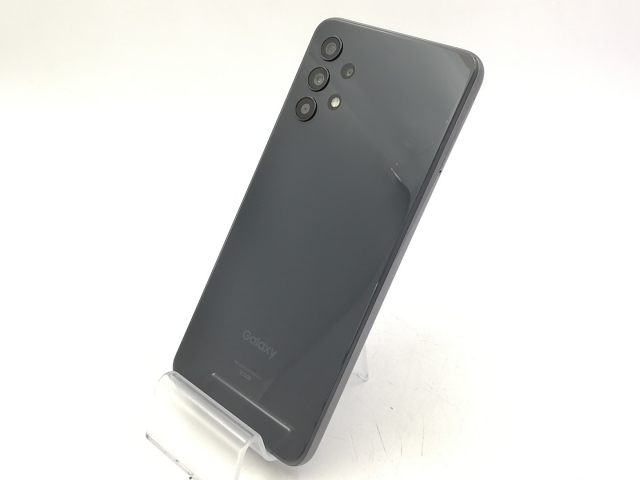 【中古】SAMSUNG au 【SIMロック解除済み】 Galaxy A32 5G オーサムブラック 4GB 64GB SCG08【大宮東口】保証期間１ヶ月【ランクB】