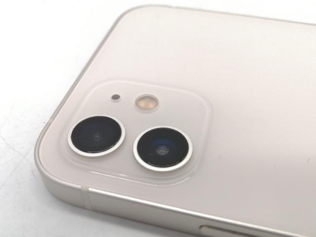 【中古】Apple 楽天モバイル 【SIMフリー】 iPhone 12 256GB ホワイト MGJ13J/A【池袋東口】保証期間１ヶ月【ランクC】_8