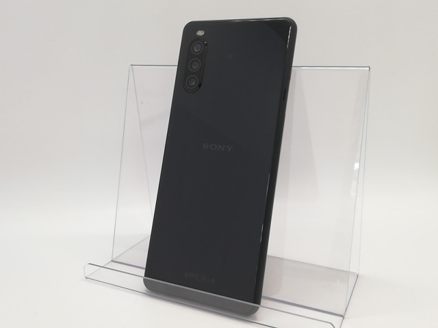xperia 10Ⅱ 64G ブラック SIMフリー SONY XPERIA ブラック SOV43 au