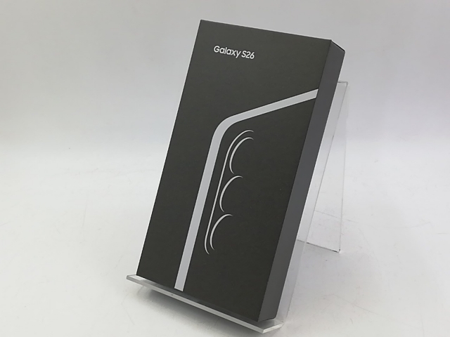 【未使用】SAMSUNG 国内版 【SIMフリー】 Galaxy S26 ブラック 12GB 256GB【大宮東口】保証期間３ヶ月