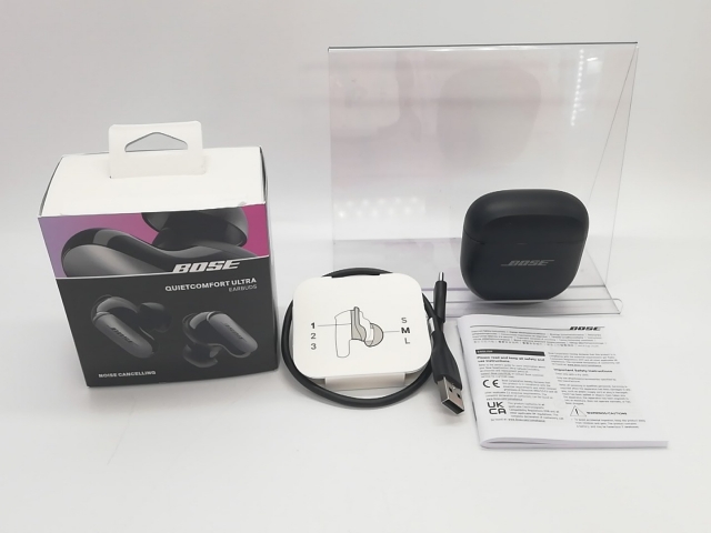 中古】BOSE QuietComfort Ultra Earbuds [ブラック]【大宮東口】保証