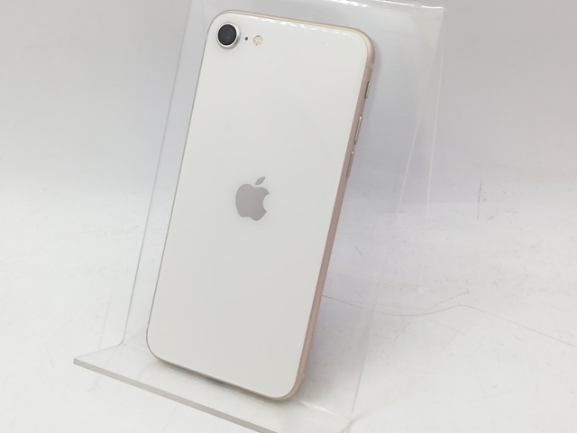 【中古】Apple au 【SIMフリー】 iPhone SE（第3世代） 64GB スターライト MMYD3J/A【大宮東口】保証期間１ヶ月【ランクA】