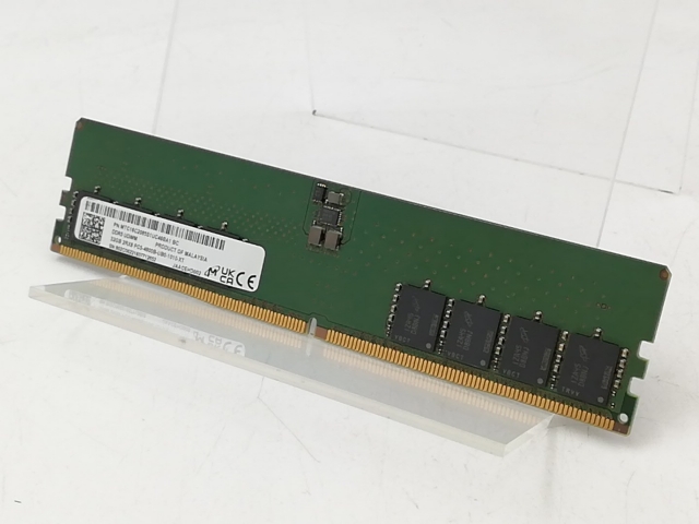 【中古】DDR5 32GB DDR5-4800(PC5-38400)【デスクトップPC用】【大宮東口】保証期間１週間