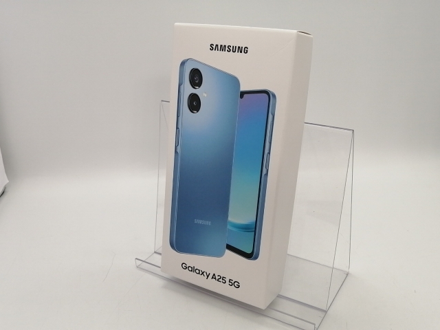 【未使用】SAMSUNG UQmobile 【SIMフリー】 Galaxy A25 5G ブルー 4GB 64GB SCG33【大宮東口】保証期間３ヶ月