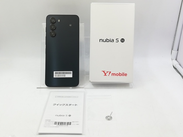 【中古】ZTE ymobile 【SIMフリー】 nubia S 5G 4GB 128GB ブラック A403ZT【大宮東口】保証期間１ヶ月【ランクA】_7