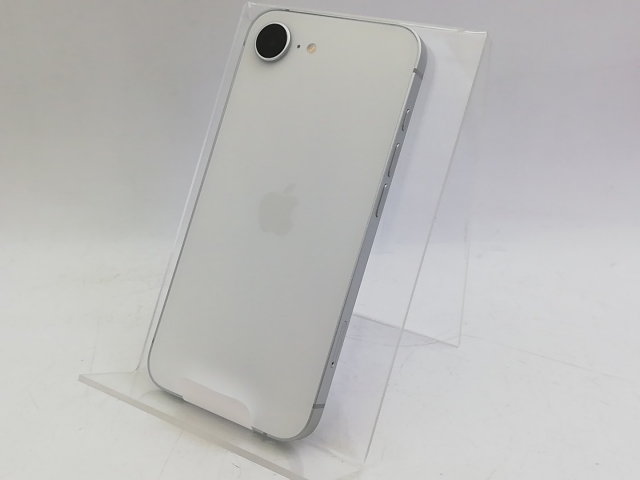 【未使用】Apple UQmobile 【SIMフリー】 iPhone 16e 128GB ホワイト MD1R4J/A【道玄坂】保証期間３ヶ月_1