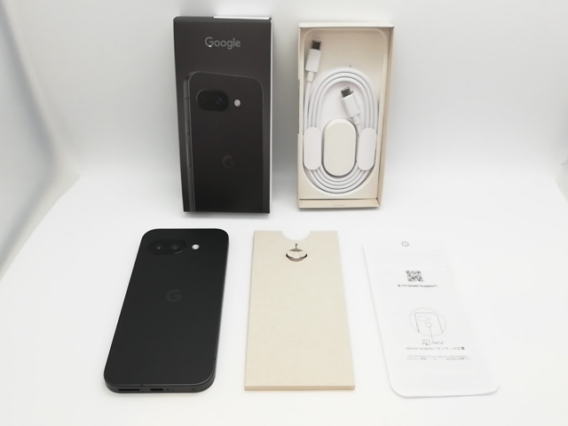 【中古】Google docomo 【SIMフリー】 Pixel 9a オブシディアン 8GB 128GB【高崎モントレー】保証期間１ヶ月【ランクA】_9