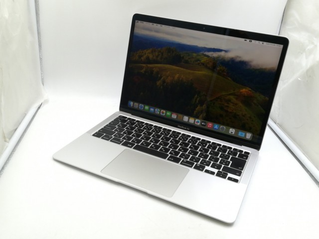 【中古】Apple MacBook Air 13インチ M1(CPU:8C/GPU:7C) 8GB/256GB シルバー MGN93J/A (M1・2020)【大宮東口】保証期間１ヶ月【ランクB】