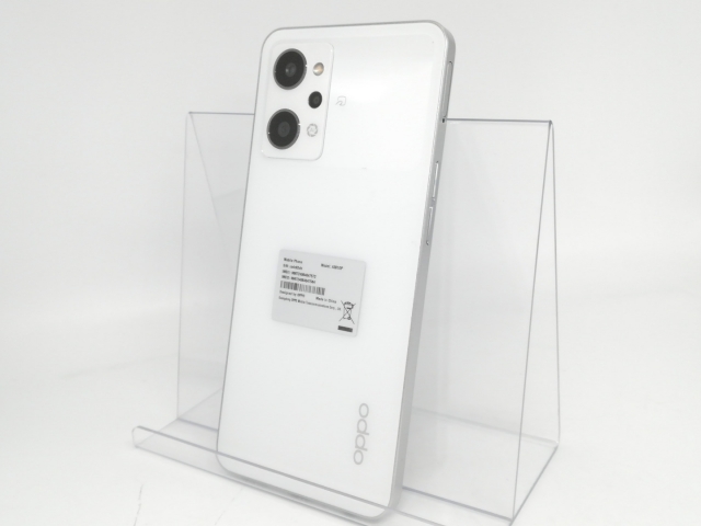 中古】Oppo ymobile 【SIMフリー】 OPPO Reno9 A ムーンホワイト