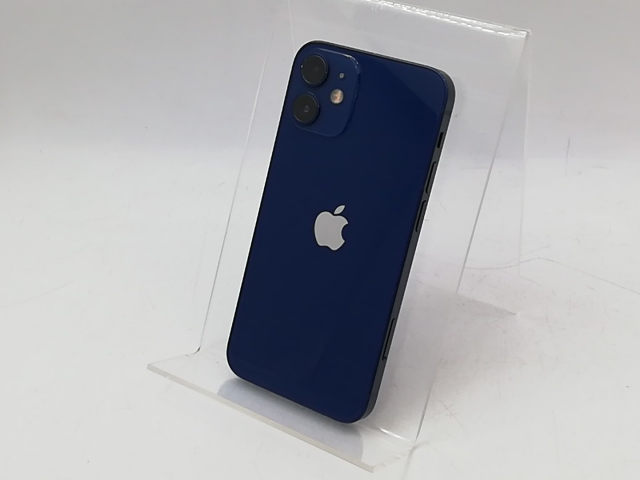 【中古】Apple SoftBank 【SIMロック解除済み】 iPhone 12 mini 256GB ブルー MGDV3J/A【川越クレアモール】保証期間１ヶ月【ランクB】