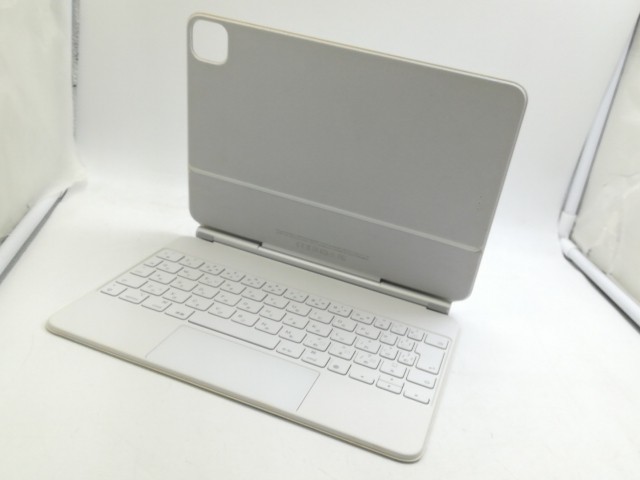 【中古】Apple Magic Keyboard 日本語（JIS） ホワイト iPad Air（第4/第5/第6世代）・Pro 11インチ（第1/第2/第3/第4世代）用 MJQJ3J/A