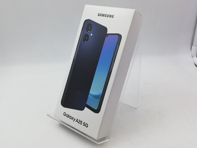 【未使用】SAMSUNG 楽天モバイル 【SIMフリー】 Galaxy A25 5G ブラック 4GB 64GB【大宮東口】保証期間３ヶ月