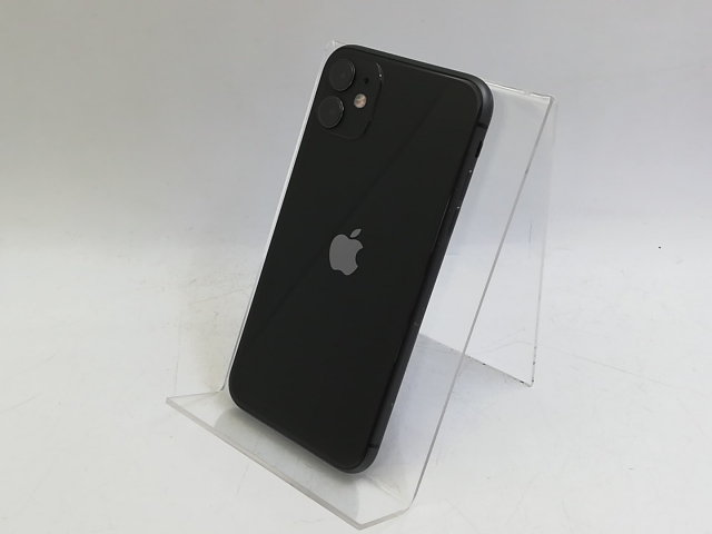 【中古】Apple docomo 【SIMロック解除済み】 iPhone 11 128GB ブラック MWM02J/A【大宮東口】保証期間１ヶ月【ランクC】