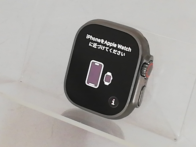 【中古】Apple Apple Watch Ultra2 49mm Cellular チタニウムケース/ブルーアルパインループ(L) MREQ3J/A【大宮東口】保証期間１ヶ月【ランクA】