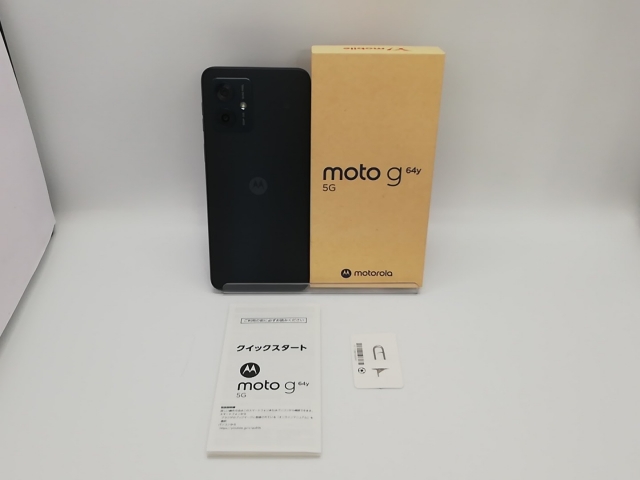 【中古】MOTOROLA ymobile 【SIMフリー】 moto g64y 5G スペースブラック 4GB 128GB PB2F0000JP【ECセンター】保証期間１ヶ月【ランクB】_7