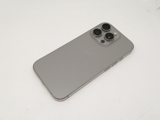 【中古】Apple 国内版 【SIMフリー】 iPhone 16 Pro 128GB ナチュラルチタニウム MYMY3J/A【宇田川】保証期間１ヶ月【ランクB】