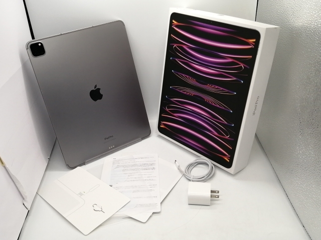 【中古】Apple docomo 【SIMフリー】 12.9インチ iPad Pro（第6世代/2022） 256GB スペースグレイ MP203J/A【大宮東口】保証期間１ヶ月【ランクC】_8