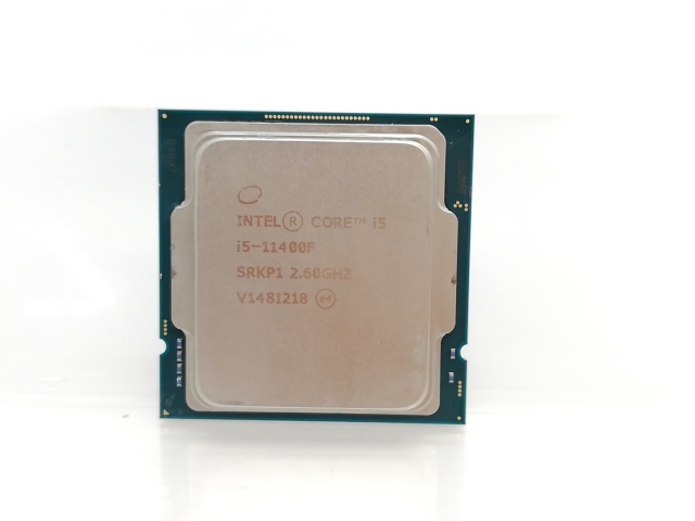 【中古】Intel Core i5-11400F (2.6GHz/TB:4.4GHz) Bulk LGA1200/6C/12T/L3 12M/No iGPU/TDP65W【大宮東口】保証期間１週間