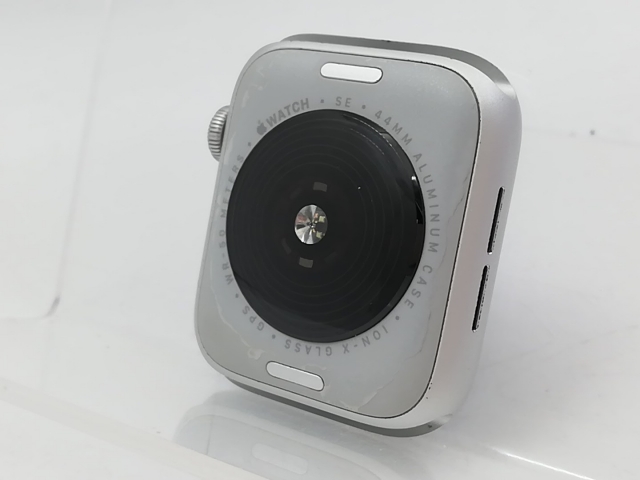 【中古】Apple Apple Watch SE2 44mm GPS シルバーアルミニウムケース/ストームブルースポーツバンド(M/L) MREE3J/A【大宮東口】保証期間１ヶ月【ランクC】_1