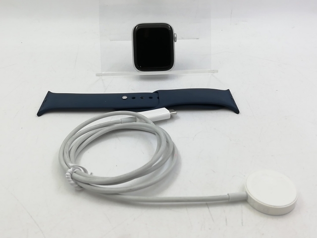 【中古】Apple Apple Watch SE2 44mm GPS シルバーアルミニウムケース/ストームブルースポーツバンド(M/L) MREE3J/A【大宮東口】保証期間１ヶ月【ランクC】_7