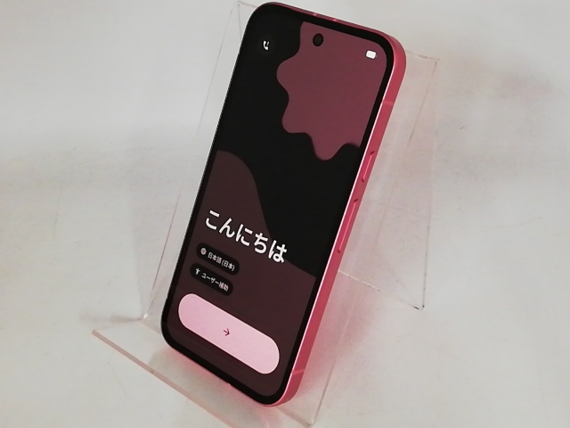 中古】Google 国内版 【SIMフリー】 Pixel 9a ピオニー 8GB 128GB
