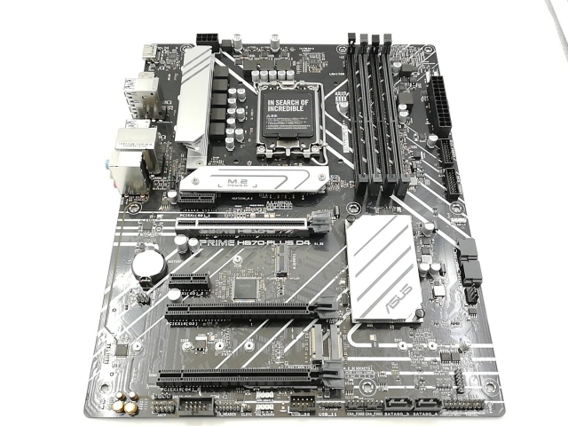【中古】ASUS PRIME H670-PLUS D4 H670(DDR4)/LGA1700/2.5GbitLAN/ATX【大宮東口】保証期間１週間