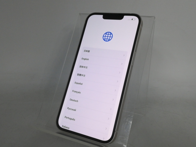 iPhone13 128GB ホワイト SIMフリー 激安ジャンク】iPhone13 128GB ホワイト【SIMロック解除済み