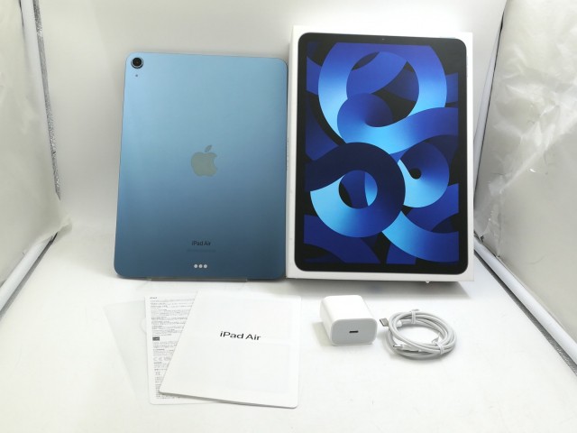 【中古】Apple iPad Air（第5世代/2022） Wi-Fiモデル 256GB ブルー MM9N3J/A【大宮東口】保証期間１ヶ月【ランクB】