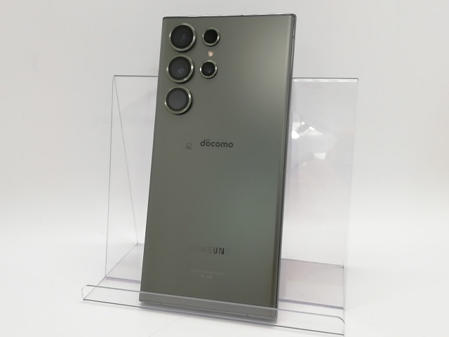 Samsung Galaxy S23 Ultra docomo グリーン① SAMSUNG S23 Ultra