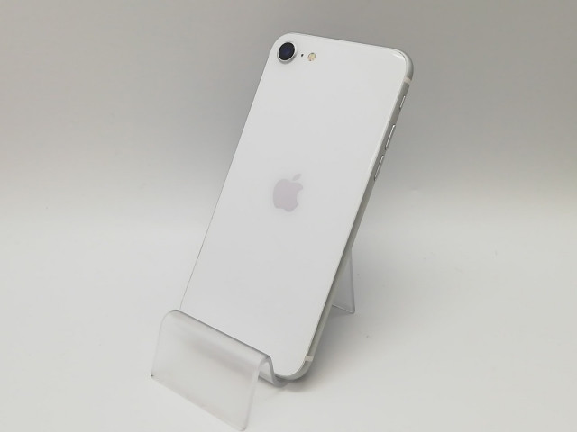 【中古】Apple au 【SIMロック解除済み】 iPhone SE（第2世代） 64GB ホワイト MHGQ3J/A（後期型番）【府中ル・シーニュ】保証期間１ヶ月【ランクB】