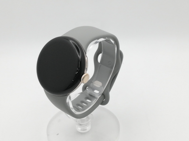 【中古】Google Pixel Watch2 Bluetooth/LTEモデル ChampagneGoldアルミケース/Hazelアクティブバンド【新橋烏森通り】保証期間１ヶ月【ランクB】