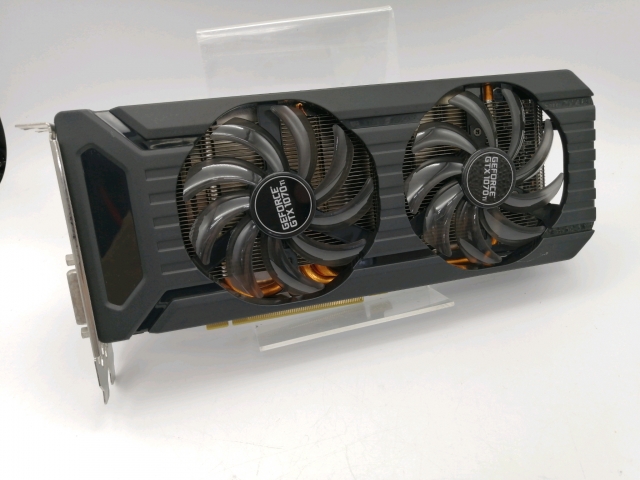 【中古】Palit GTX1070Ti 8GB DUAL(NE5107T015P2-1043D) GTX1070Ti/8GB(GDDR5)/PCI-E【秋葉2号】言いはなつ継続期間１週