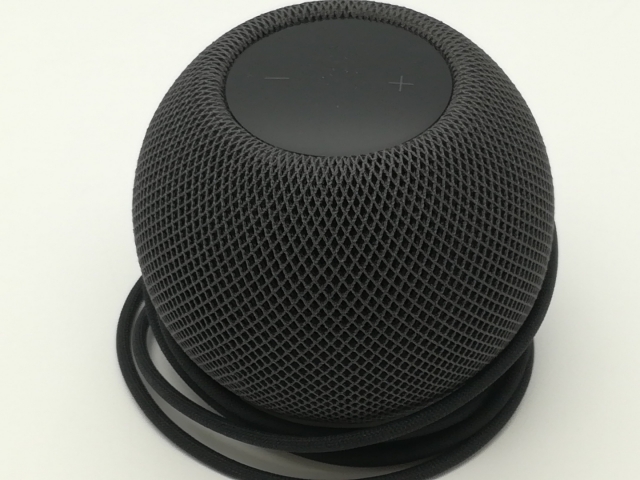 品〕 HomePod mini スペースグレイ 小売 MY5G2J／A【349】 Apple