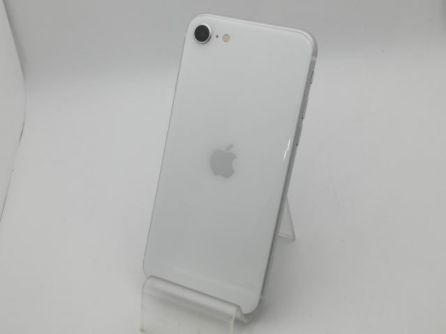 【中古】Apple au 【SIMロック解除済み】 iPhone SE（第2世代） 64GB ホワイト MHGQ3J/A（後期型番）【新橋烏森通り】保証期間１ヶ月【ランクC】