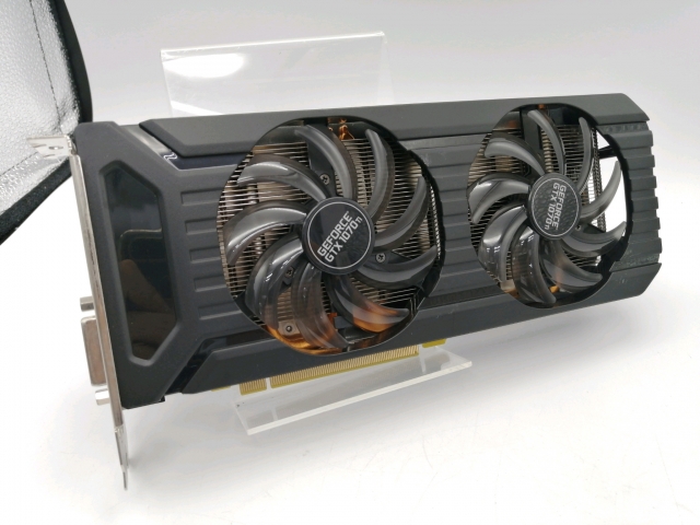 【中古】Palit GTX1070Ti 8GB DUAL(NE5107T015P2-1043D) GTX1070Ti/8GB(GDDR5)/PCI-E【秋葉2号】言いはなつ継続期間１週