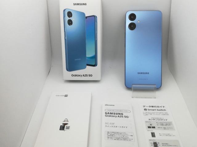 【中古】SAMSUNG docomo 【SIMフリー】 Galaxy A25 5G ブルー 4GB 64GB SC-53F【新橋烏森通り】保証期間１ヶ月【ランクA】_7