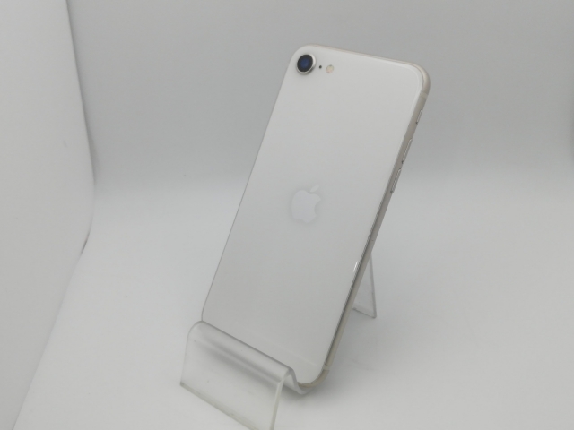 【中古】Apple docomo 【SIMフリー】 iPhone SE（第3世代） 64GB スターライト MMYD3J/A【新橋】保証期間１ヶ月【ランクB】